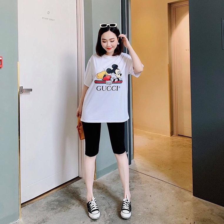 Sét áo phông G c + quần legging lửng HARI0321