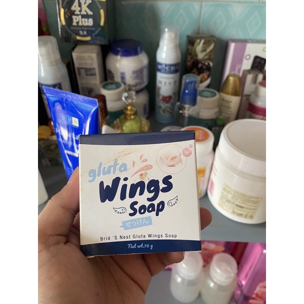 SALE soap tắm wings