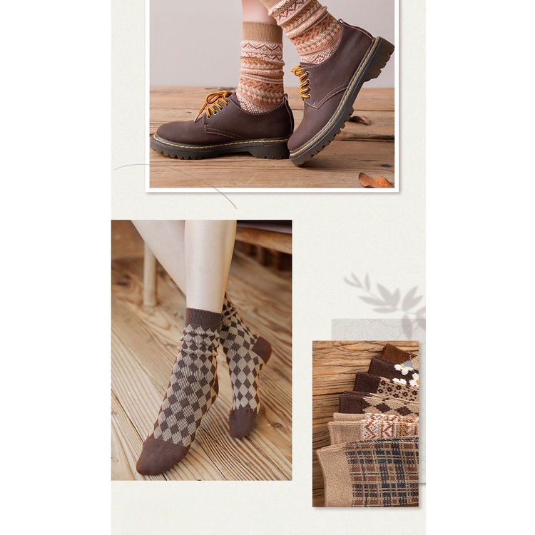 Tất Nữ Cổ Cao thiết kế Phong Cách Vintage Hàn Quốc cao cấp MÃ T29