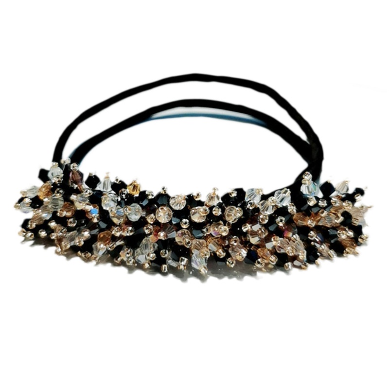 Deft Bun Pháp Công cụ tạo kiểu tóc xoắn Rhinestone Floral Hair Bun Maker Fast Hair Bun Shaper Thời trang Công cụ tạo kiểu tóc có thể tái sử dụng | BigBuy360 - bigbuy360.vn