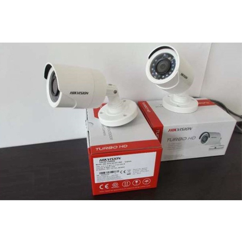 Camera HDTVI Thân trụ 2MP Full HD HIKVISION DS-2CE16D0T-IRP Vỏ Nhựa, DS-2CE16D0T-IR Vỏ Sắt 2.0 - Chính Hãng BH24TH