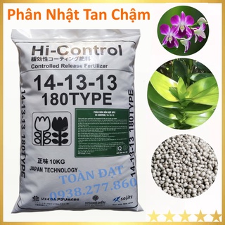 (300g) Phân chì tan chậm Nhật Bản Hi control 14-13-13 180TYPE, phân bón chuyên dùng cho hoa lan, cây cảnh