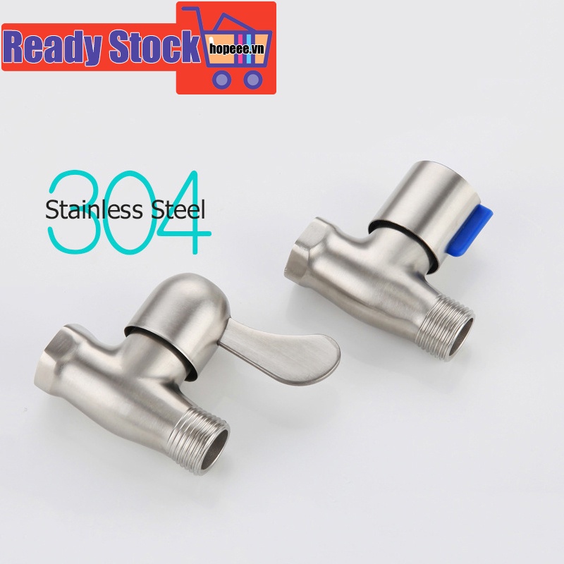 VAN Khóa nước Inox 304 Van khóa vòi Van chia 1 đường nước