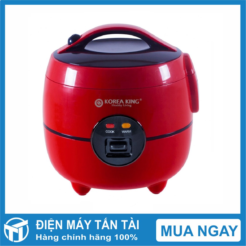 NỒI CƠM ĐIỆN NẮP GÀI KOREAKING KRC-1200P ,Công suất tiêu thụ (W) 500W, Chất liệu sản phẩm Vỏ nồi bằng nhựa ABS