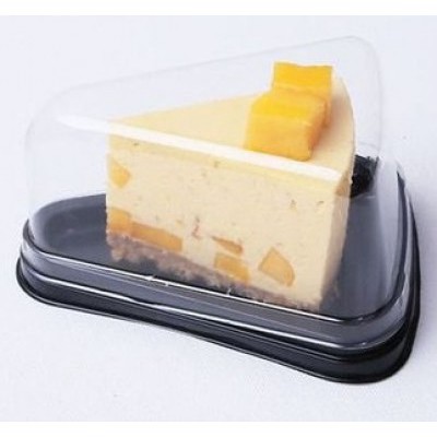 Hộp nhựa tam giác đế đen cao cấp BL03