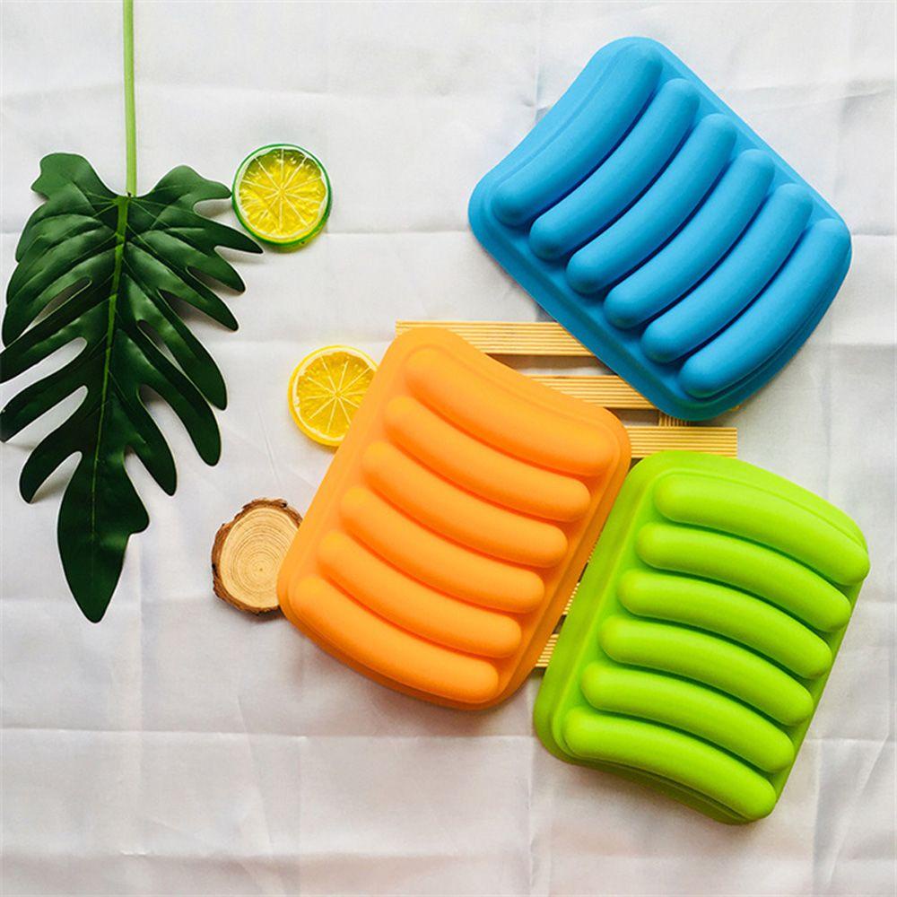 YIYU Khuôn Làm Xúc Xích 6 Ngăn Tiện Lợi