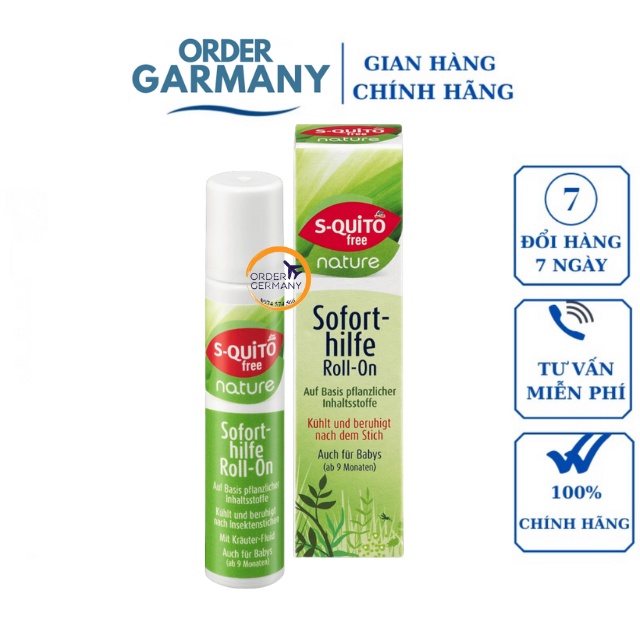 Lăn Chống Muỗi, Côn trùng Squito Free - Đức