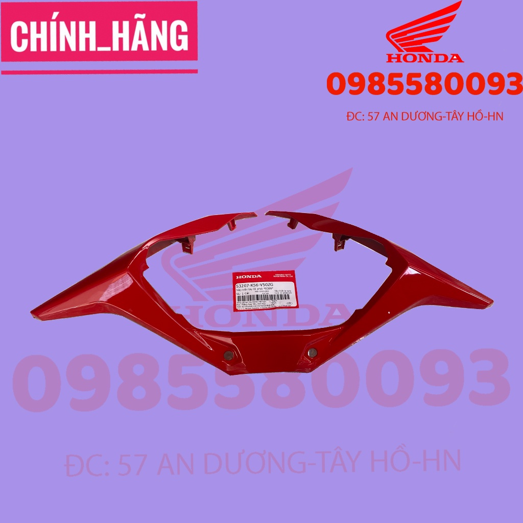 Dàn áo Winner X bản đỏ đường đua tem HRC, BÁN LẺ TỪNG MÓN