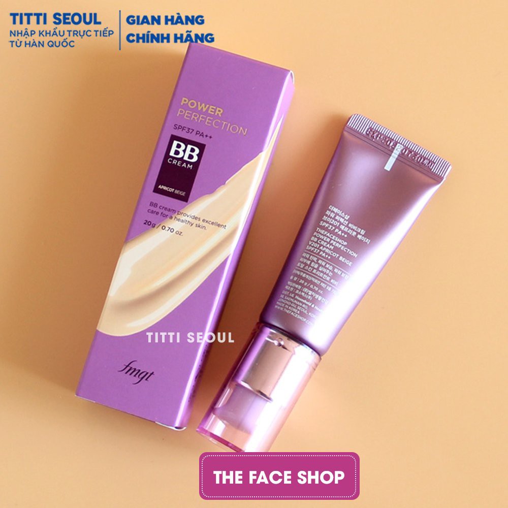 Kem Nền Đa Năng Power Perfection BB Cream SPF37 PA++ (20g)