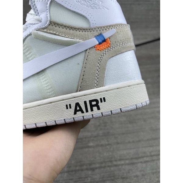 GIÀY JD1 OFF WHITE TRẮNG CAO CỔ LAI AU