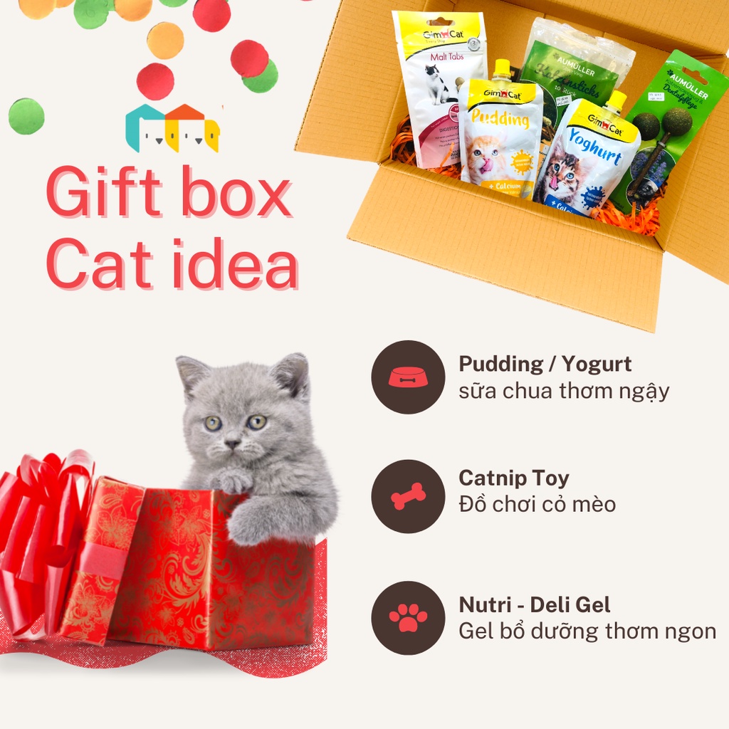 /FREE GIFT WRAPPING/ Miễn phí bọc phần quà cho cho thú cưng