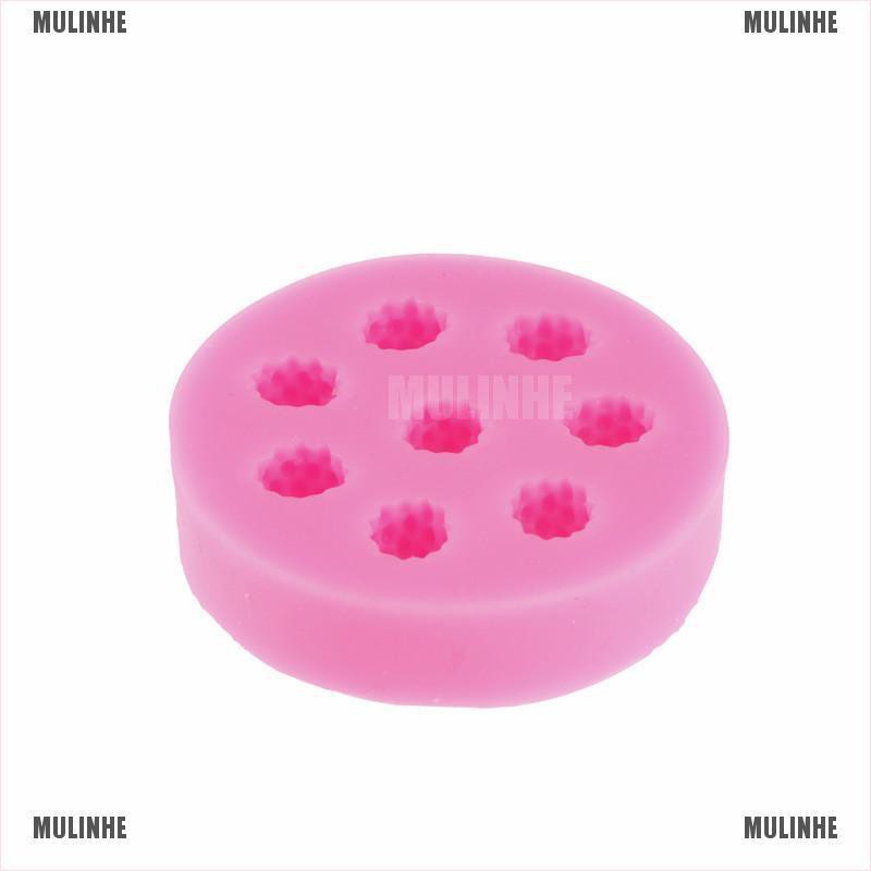 Khuôn silicone hình quả việt quất làm bánh 8 lỗ