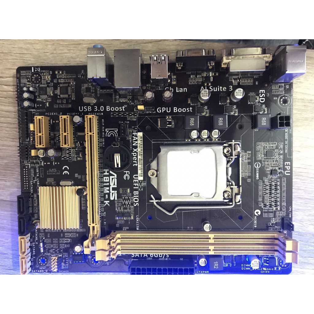 MAINBOARD Asus H81 M-D số lượng có hạn