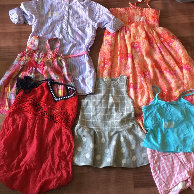 Combo đầm  2hand bé gái