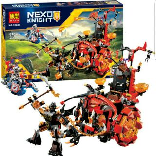 LEGO Nexo Knights 10489 - Cỗ Xe Quỷ Dữ Của Jestro