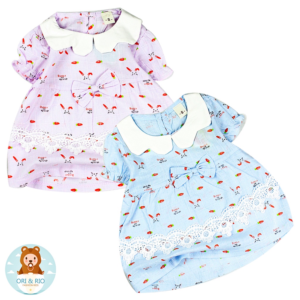 Đầm bé gái Sơ Sinh Quảng Châu cho bé 6 tháng đến 2 tuổi, từ 6 kg đến 14 kg chất shop đẹp 01426-01428(3)
