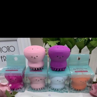 Bông rửa mặt bạch tuộc Silicon