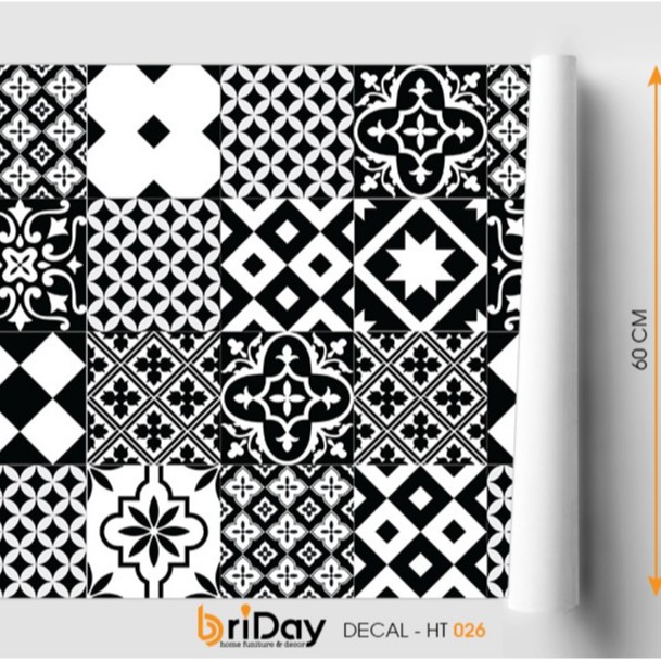 Set 32ô decal Gạch Bông 60x120 cm - bền đẹp - mẫu mới | BigBuy360 - bigbuy360.vn