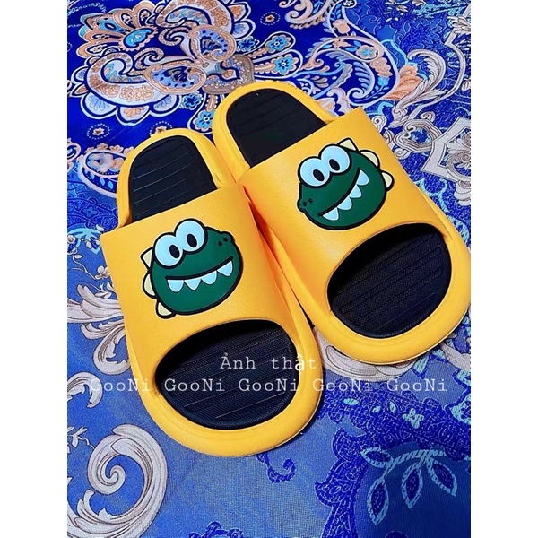 Dép Khủng Long Siêu Cute Dành Cho Cả Nam Và Nữ, Dép Quai Ngang Unisex Siêu Bền