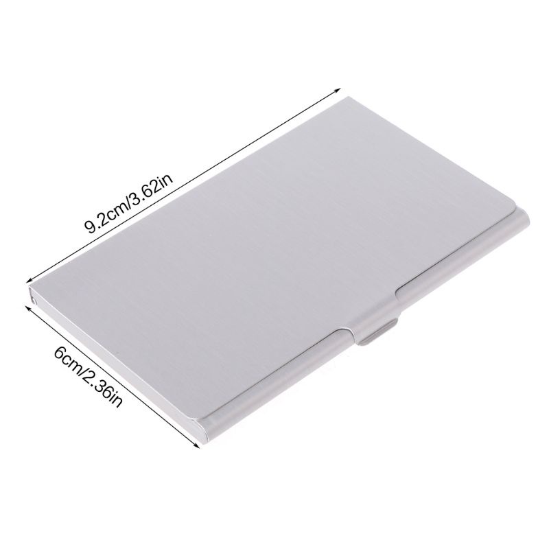 1 Hộp Nhôm Đựng Thẻ Tín Dụng / Danh Thiếp / Danh Thiếp Bỏ Túi Ốp