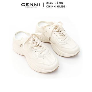 Giày thể thao sục đế nâu gtt010 - genni