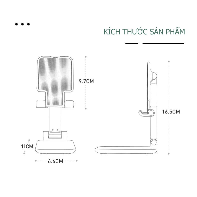 Giá Đỡ Để Điện Thoại 360, Khung Gấp Gọn, Góc Xoay Linh Hoạt, Hỗ Trợ Làm Việc Học Tập Online (Đa năng, Siêu rẻ,...)