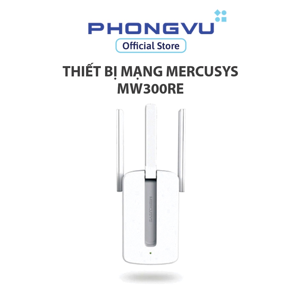 Thiết bị mạng Mercusys MW300RE - Bảo hành 12 tháng