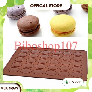 🎶Khuôn silicon tấm nướng bánh macaron 30 ô🎶