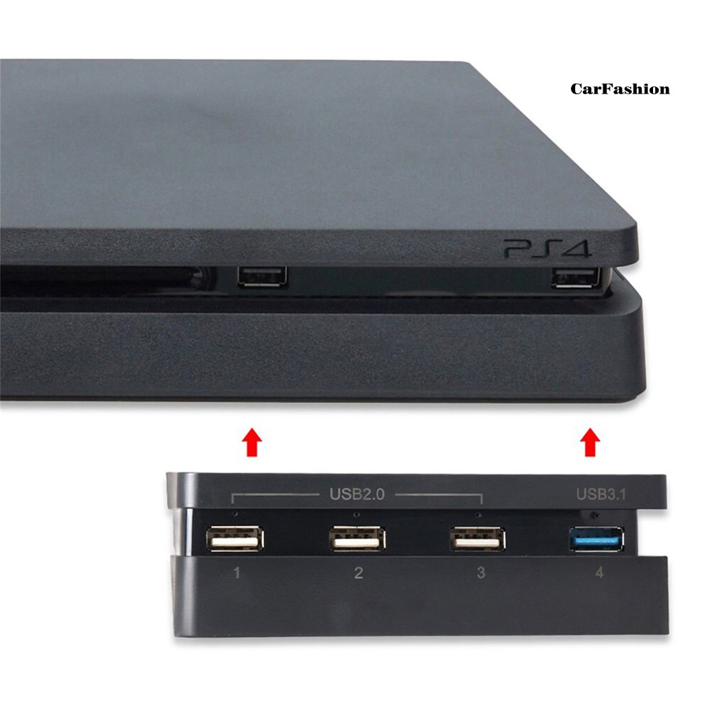 Bộ Chia Cổng Usb 4 Trong 1 Cho Sony Playstation 4 Slim Ps4 Slim