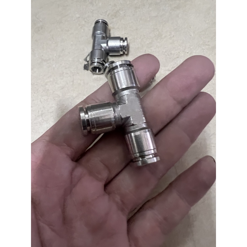 Ngã ba đầu ống khí nén inox IPE