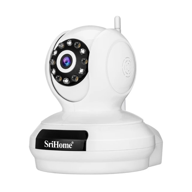Camera IP wifi SriHome SP019 siêu nét 5.0MPx QHD 2K+ độ phân giải 2560 x 1920 - đèn trợ sáng màu ban đêm