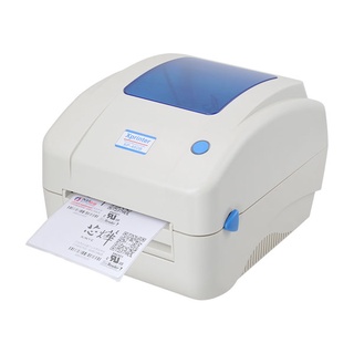 Máy in đơn Shopee, TMĐT, in tem nhãn, in mã vạch Xprinter XP - 490B in nhiệt trực tiếp khổ giấy tối đa 110mm