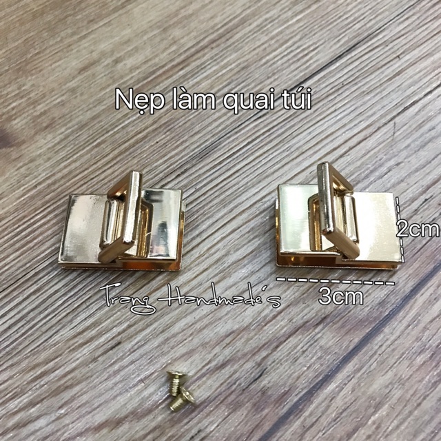 Nẹp làm quai túi