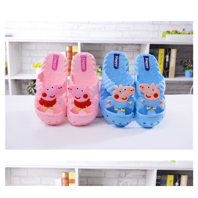 Dép nhựa heo peppa