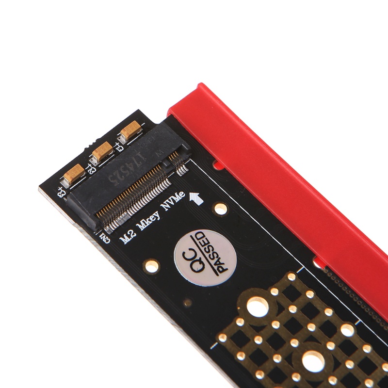 Thẻ Chuyển Đổi NAMA NVME Key-M SSD Sang PCIe 3.0 X16 1U / 2U Server Với Đệm Tản Nhiệt