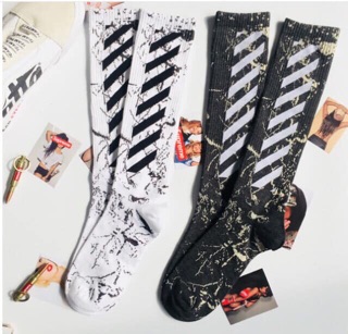 Tất Sét Cao Cổ Off White