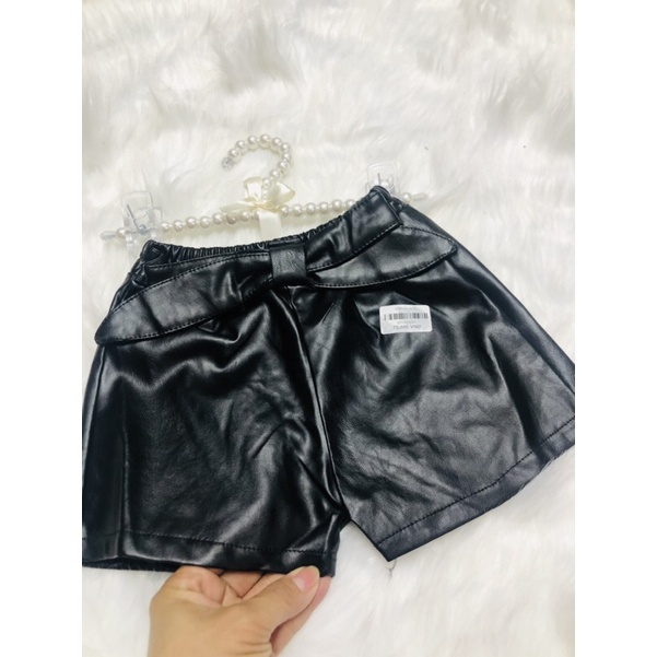 Quần da cho bé  gái