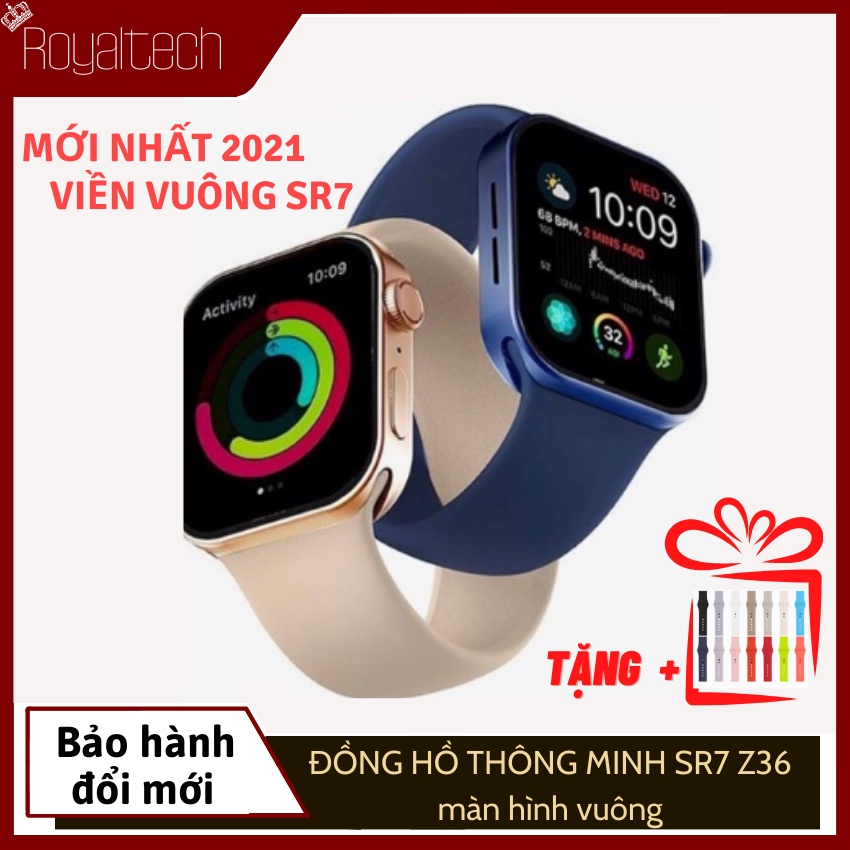 ⚜️HOT⚜️ Đồng hồ đeo tay thông minh IWO Series 7 2021 Z36 chống nước kèm phụ kiện | BigBuy360 - bigbuy360.vn
