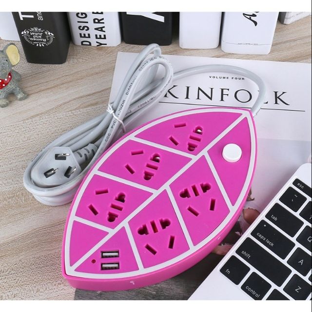 Ổ cắm điện 5 cổng + 2 cổng usb