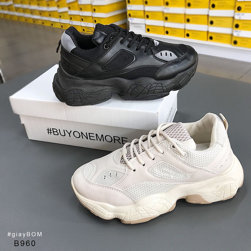 Sale [ HOT ] ( HÀNG MỚI VỀ ) Giày Thể Thao Phong Cách Êm Chân Đế Cao 4 cm B960 2020 . . ˢ