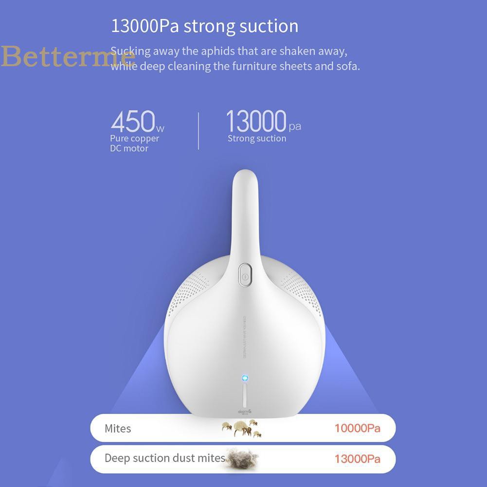 [Mã ELHA22 giảm 6% đơn 300K] Máy hút bụi Giường Diệt khuẩn XIAOMI Deerma CM800 Mites Vacuum Cleaner- BH 1 năm