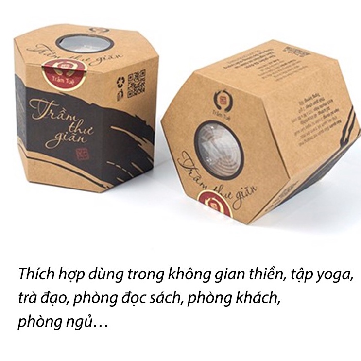 Trầm Tuệ, Trầm vòng thư giãn, hương vi sinh 100% tự nhiên, an toàn - Trong Nhà