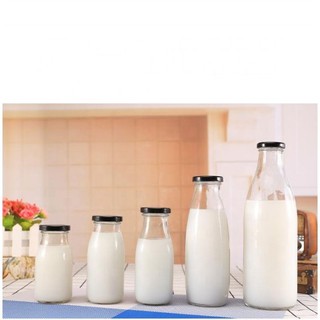 Chai thủy tinh tròn nắp thiếc 200ml-1000ml