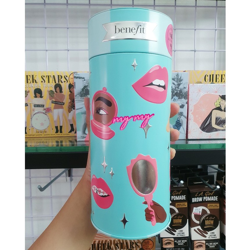 Benefit - Hộp thiếc đựng cọ phiên bản giới hạn Benefit Party Curl Gift Set | BigBuy360 - bigbuy360.vn