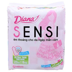 Băng vệ sinh Diana Sensi gói 8 miếng