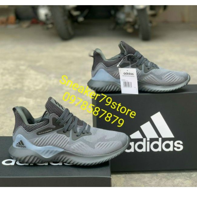 Giày Adidas Alphabounce Xám Nam Hàng Chính Hãng  Hình Ảnh Sản Phẩm Độc Quyền Tại Sneaker79store