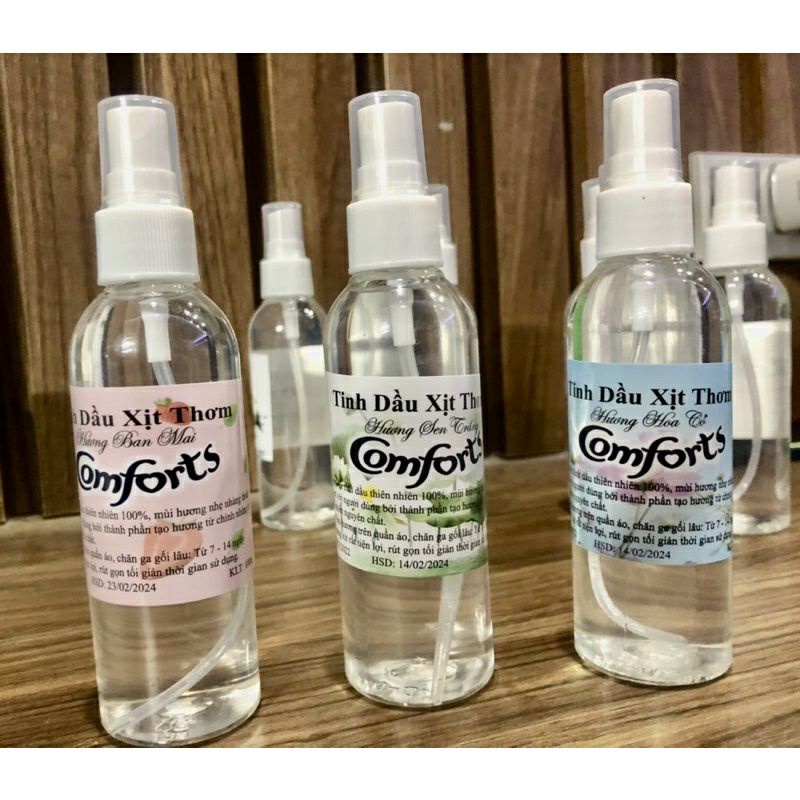 Xịt thơm quần áo chăn màn hương ban mai 100ml