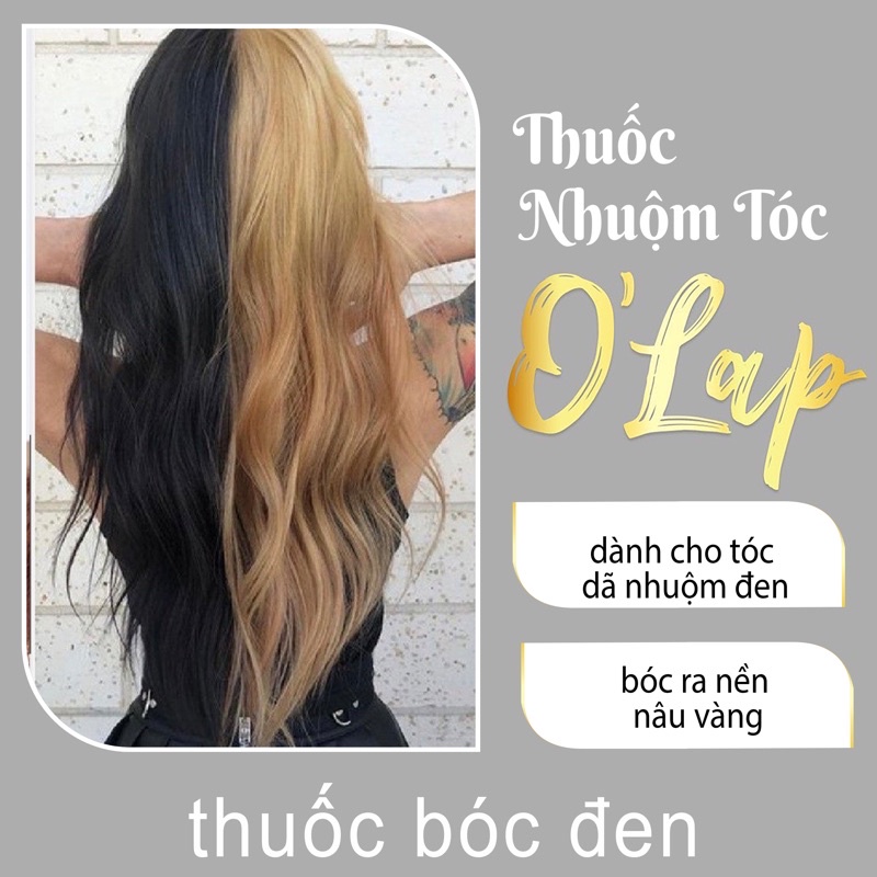 Thuốc bóc đen tóc tại nhà giá rẻ chính hãng OLAP OL39