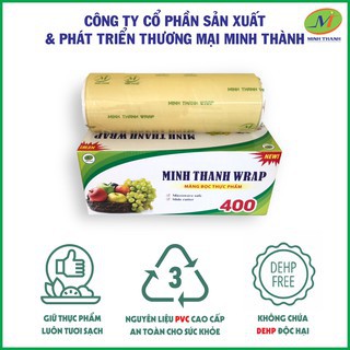 Màng bọc thực phẩm Minh Thành loại lớn (30cm x 250m)