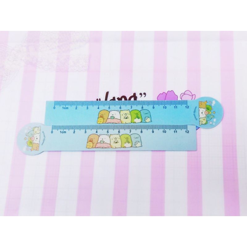 Thước kẻ hoạt hình sumikko gurashi cute dễ thương 12cm